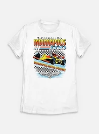 Indianapolis 500 Race Checker Womens T-Shirt