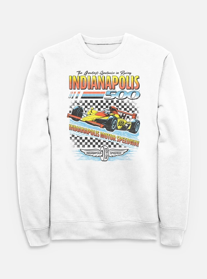 Indianapolis 500 Race Checker Sweatshirt