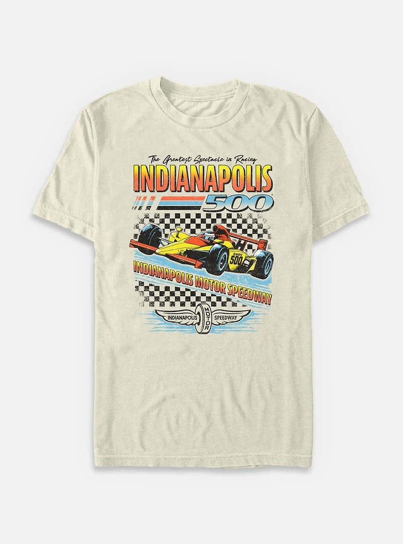 Indianapolis 500 Race Checker Garment Dye T-Shirt
