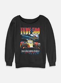 Indianapolis 500 Indy Crowd Womens Slouchy Sweatshirt