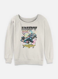 Indianapolis 500 90's Vibe Womens Slouchy Sweatshirt