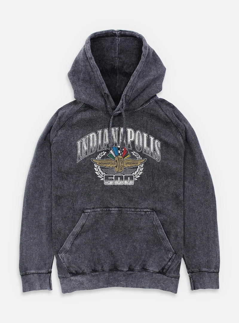 Indianapolis 500 Regal Crest Mineral Wash Hoodie