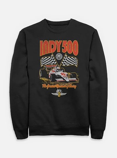 Indianapolis 500 Checkered Flags Racing Sweatshirt