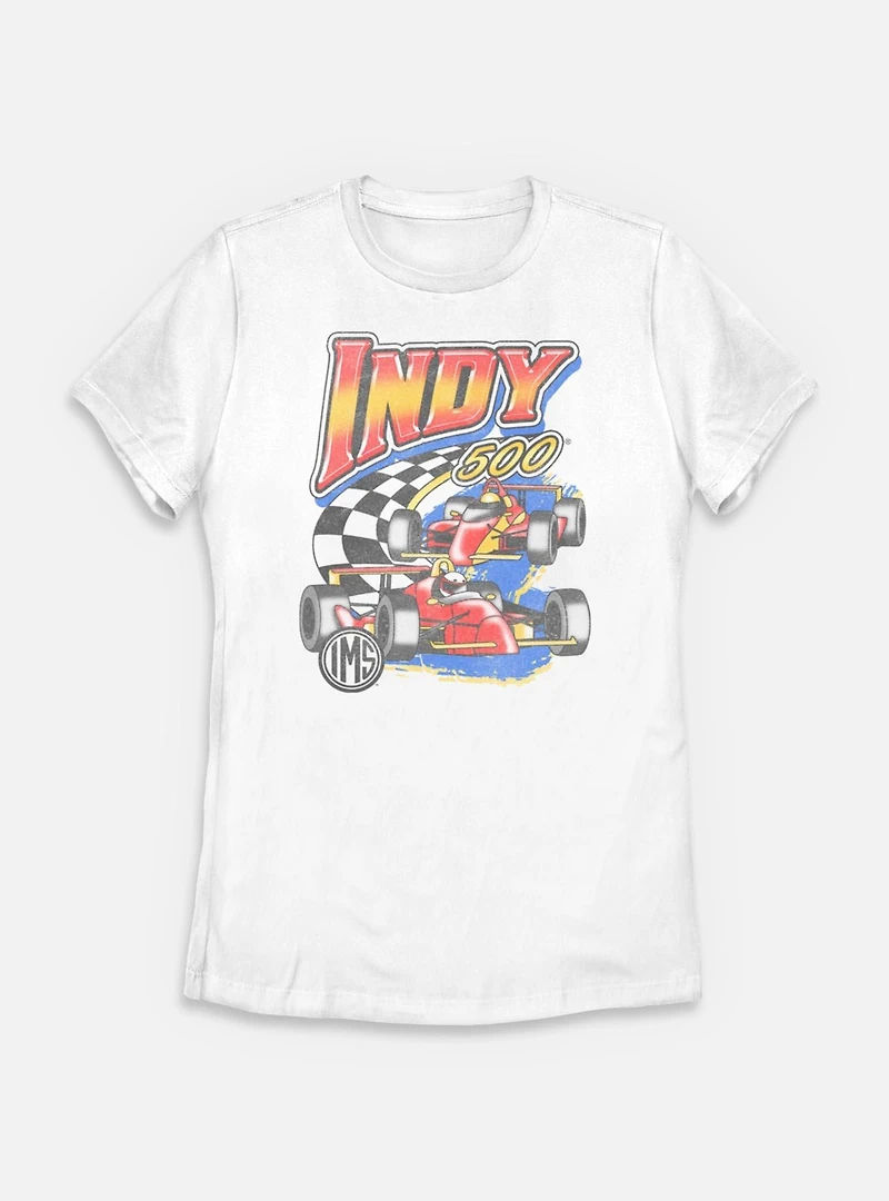Indianapolis 500 Vinatge Racing Womens T-Shirt