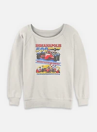 Indianapolis 500 Pit Stop Womens Slouchy Sweatshirt