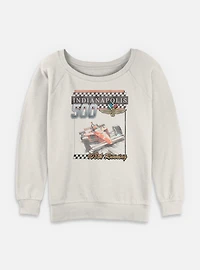 Indianapolis 500 108Th Running Womens Slouchy Sweatshirt