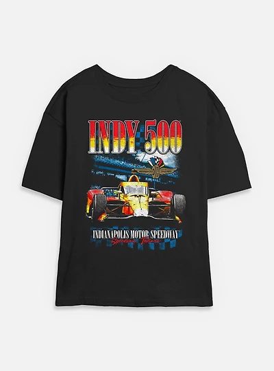 Indianapolis 500 Indy Crowd Womens Skimmer T-Shirt