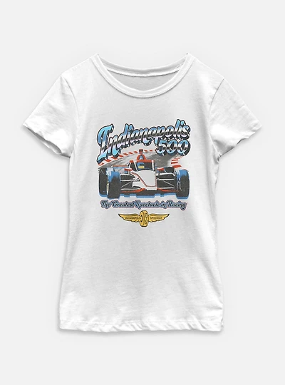 Indianapolis 500 Chrome Youth Girls T-Shirt
