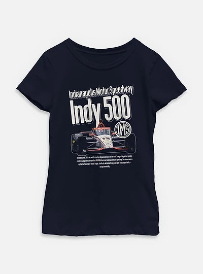 Indianapolis 500 Cover Ad Youth Girls T-Shirt
