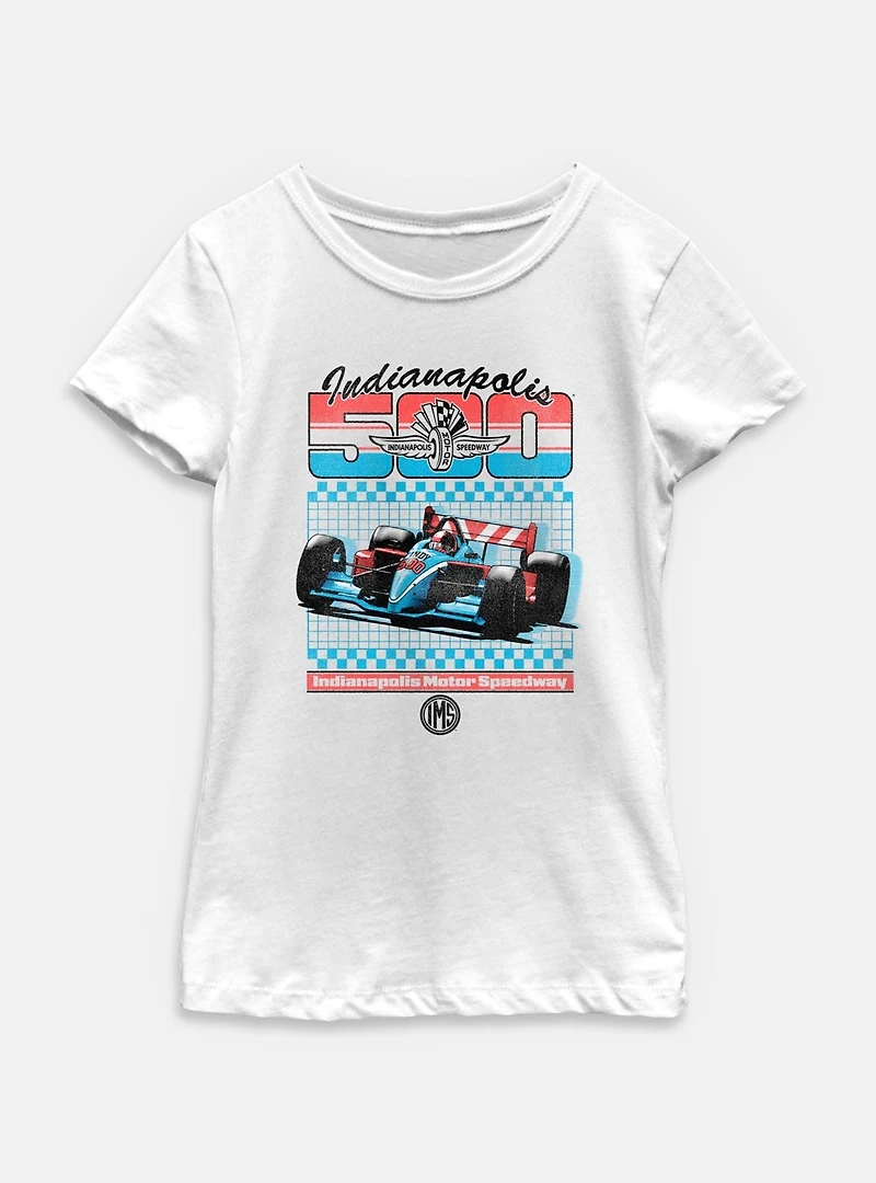 Indianapolis 500 Retro Sport Youth Girls T-Shirt