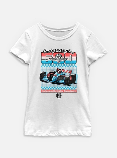 Indianapolis 500 Retro Sport Youth Girls T-Shirt