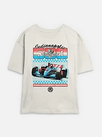 Indianapolis 500 Retro Sport Womens Skimmer T-Shirt
