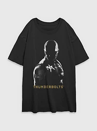 Marvel Thunderbolts* John Walker U.S. Agent Shadows Womens Oversized T-Shirt