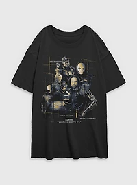 Marvel Thunderbolts* Team Pose Womens Oversized T-Shirt