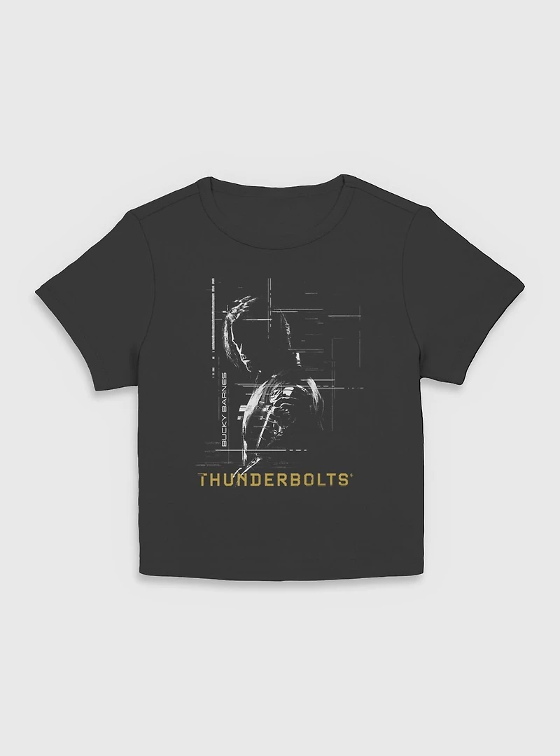 Marvel Thunderbolts* Bucky Barnes Winter Soldier Silhouette Women Baby T-Shirt