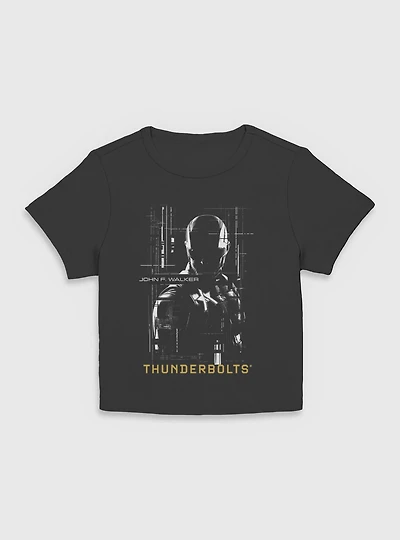 Marvel Thunderbolts* John Walker U.S. Agent Silhouette Women Baby T-Shirt