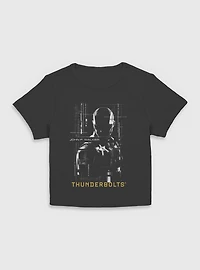 Marvel Thunderbolts* John Walker U.S. Agent Silhouette Women Baby T-Shirt