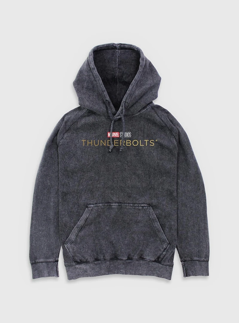 Marvel Thunderbolts* Logo Mineral Wash Hoodie