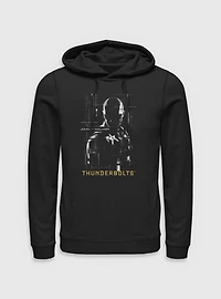 Marvel Thunderbolts* John Walker U.S. Agent Silhouette Hoodie