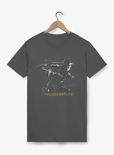 Marvel Thunderbolts* Taskmaster Silhouette Garment Dye T-Shirt