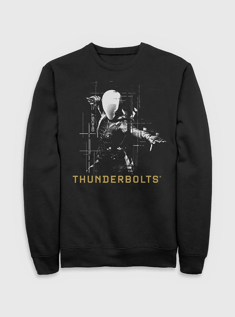Marvel Thunderbolts* Ghost Silhouette Sweatshirt