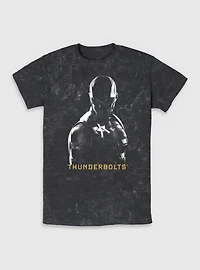 Marvel Thunderbolts* John Walker U.S. Agent Shadows Mineral Wash T-Shirt