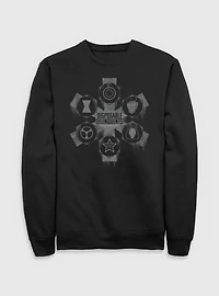 Marvel Thunderbolts* Disposable Delinquents Logos Sweatshirt