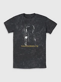 Marvel Thunderbolts* Yelena Silhouette Mineral Wash T-Shirt