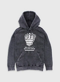 Marvel Thunderbolts* Bucky Barnes Winter Soldier Logo Mineral Wash Hoodie