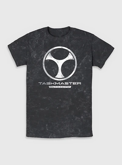 Marvel Thunderbolts* Taskmaster Logo Mineral Wash T-Shirt