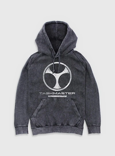 Marvel Thunderbolts* Taskmaster Logo Mineral Wash Hoodie