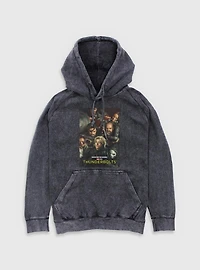 Marvel Thunderbolts* Team Poster Mineral Wash Hoodie