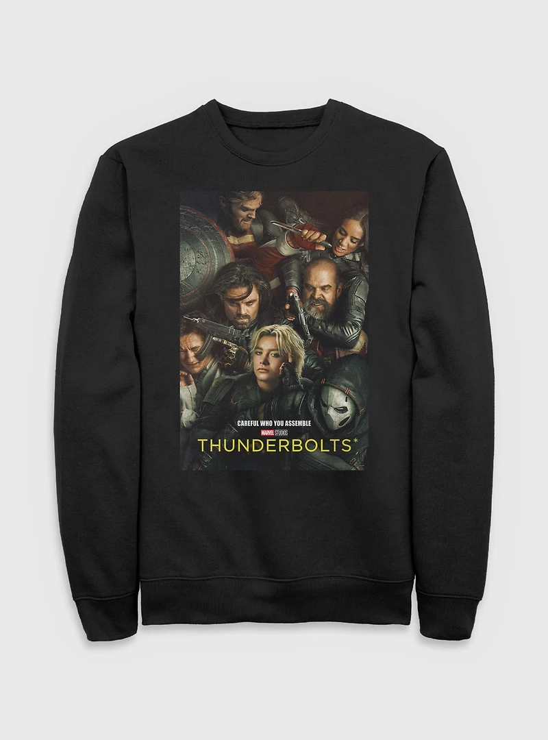 Marvel Thunderbolts* Team Poster Sweatshirt