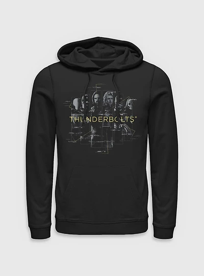 Marvel Thunderbolts* Team Members Hoodie
