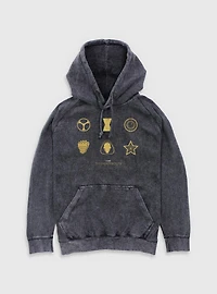 Marvel Thunderbolts* Member Icons Mineral Wash Hoodie