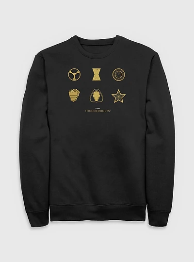 Marvel Thunderbolts* Member Icons Sweatshirt