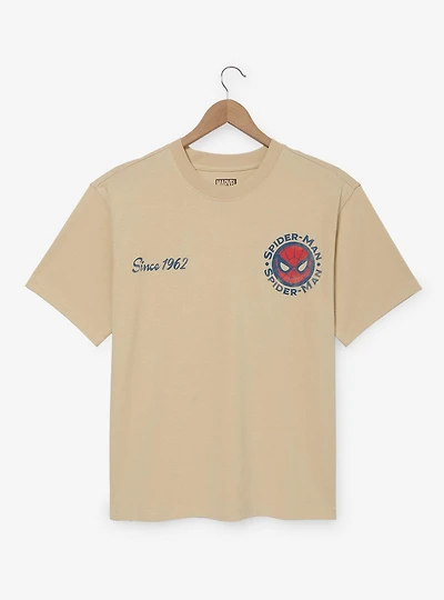 Marvel Spider-Man Retro Badge T-Shirt - BoxLunch Exclusive
