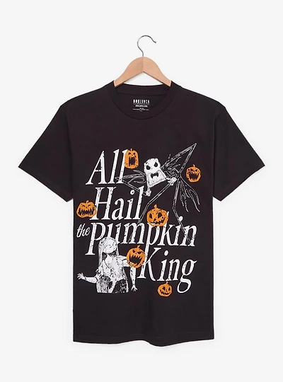 Disney The Nightmare Before Christmas Pumpkin King Tonal T-Shirt - BoxLunch Exclusive