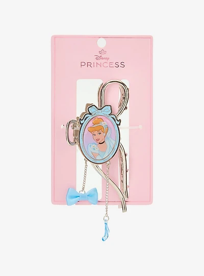 Disney Cinderella Charms Metal Claw Clip - BoxLunch Exclusive
