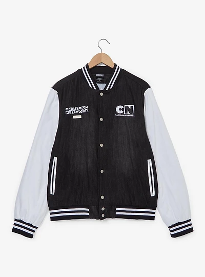 Cartoon Network Denim Varsity Jacket (BoxLunch 10th Anniversary) — BoxLunch Exclusive