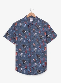 Marvel Spider-Man Variants Allover Print Woven Button-Up - BoxLunch Exclusive