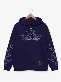 Yu-Gi-Oh! Dark Magician Embroidered Zippered Hoodie - BoxLunch Exclusive