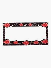 Naruto Shippuden Akatsuki Clouds License Plate Frame — BoxLunch Exclusive