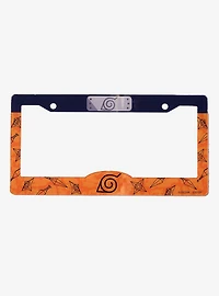 Naruto Shippuden Hidden Leaf Village License Plate Fram — BoxLunch Exclusive