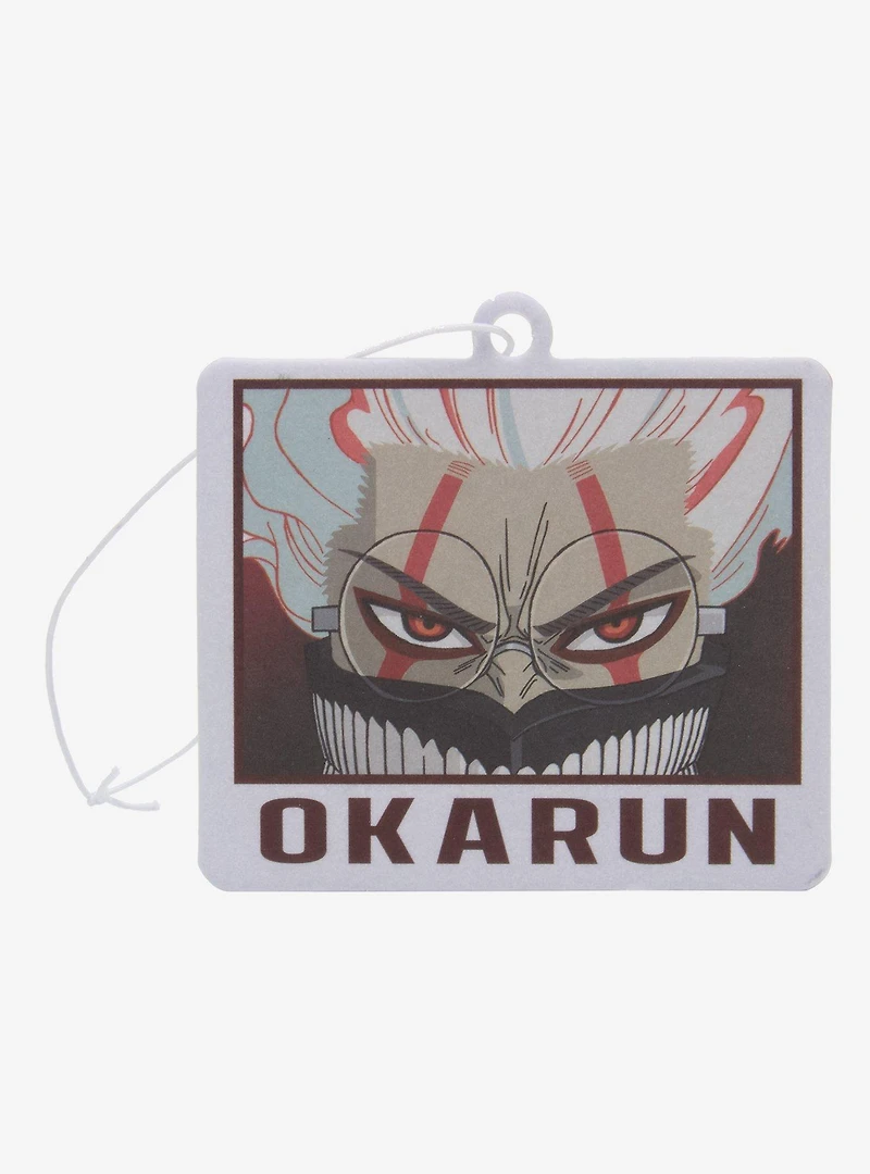 Dandadan Okarun Eyes Green Tea Scented Air Freshener