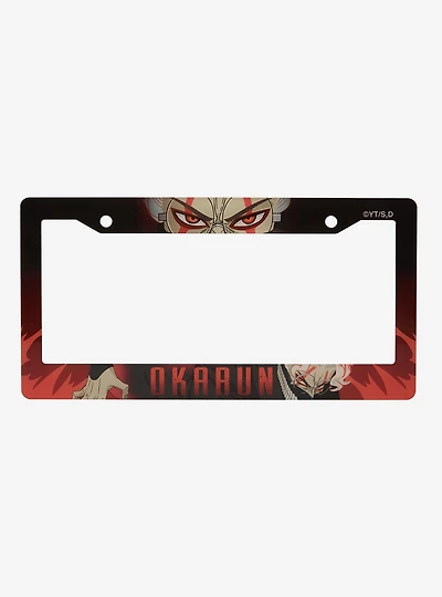 Dandadan Okarun Liscense Plate Frame