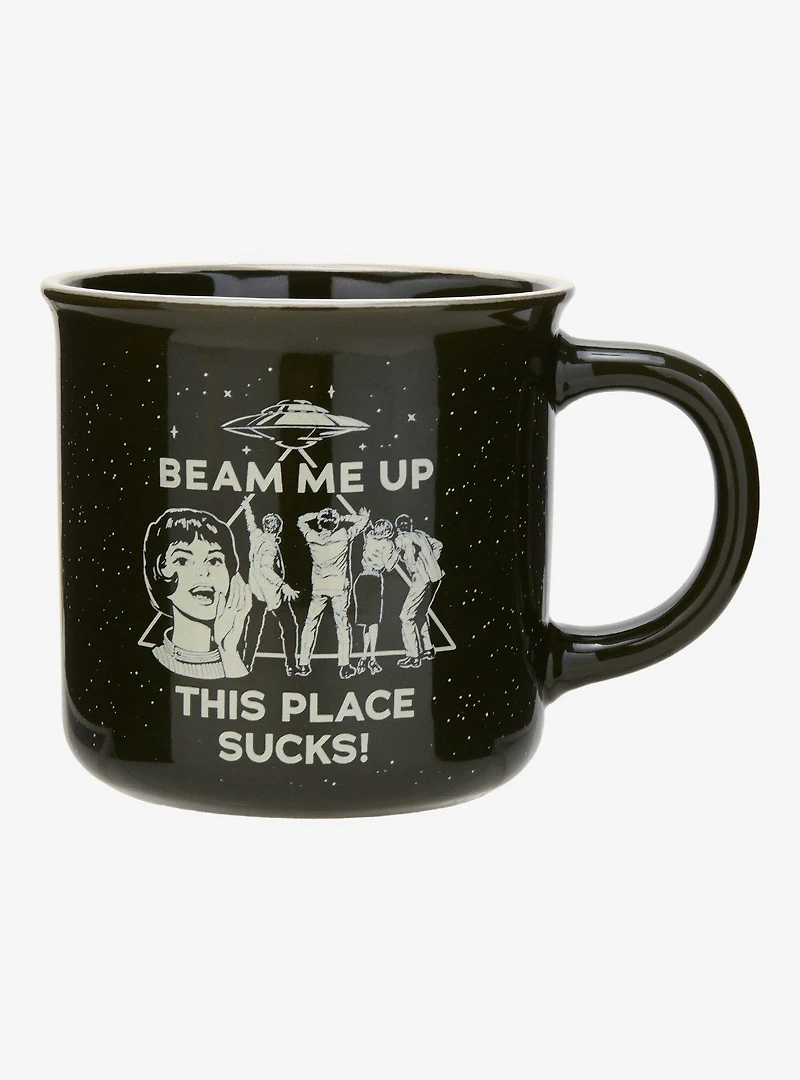 Stranger Things Beam Me Up, This Place Sucks Mug — BoxLunch Exclusive