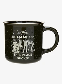 Stranger Things Beam Me Up, This Place Sucks Mug — BoxLunch Exclusive