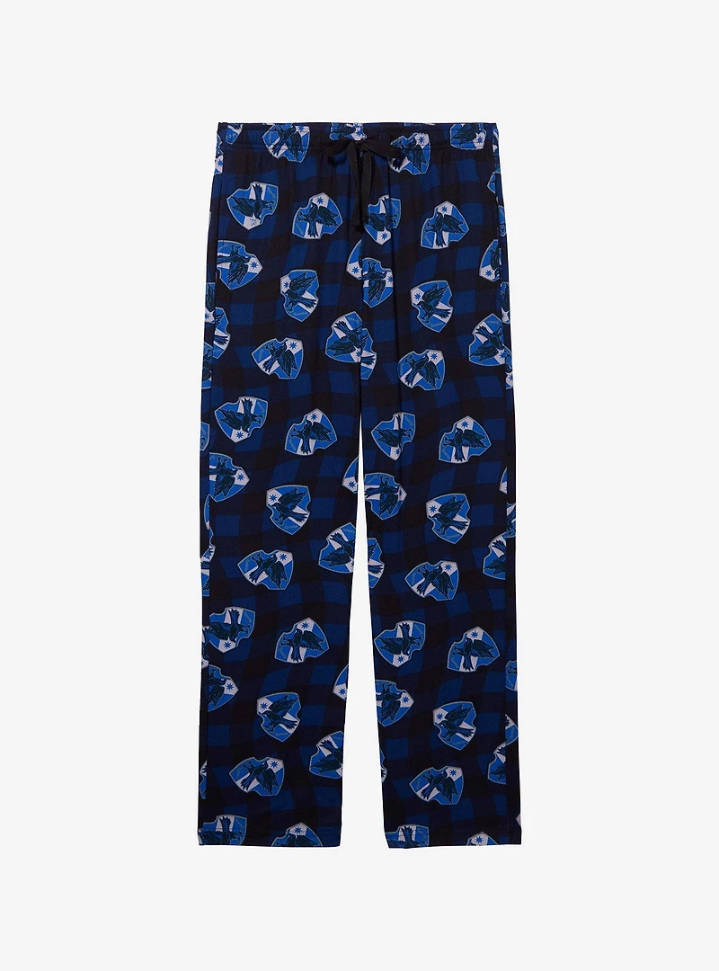 Harry Potter Ravenclaw Checkered Allover Print Sleep Pants — BoxLunch Exclusive