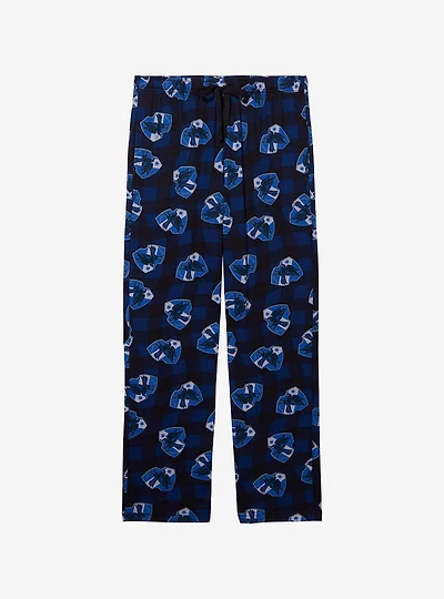 Harry Potter Ravenclaw Checkered Allover Print Sleep Pants — BoxLunch Exclusive